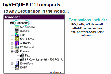 Transport screen shot