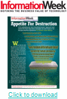 InformationWeek Article - Appetite For Destruction