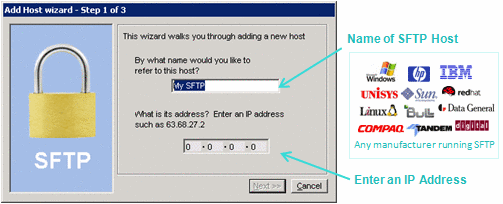 Add SFTP Host Wizard1