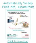 Click to download datasheet -- Automatically Sweep Files into...SharePoint